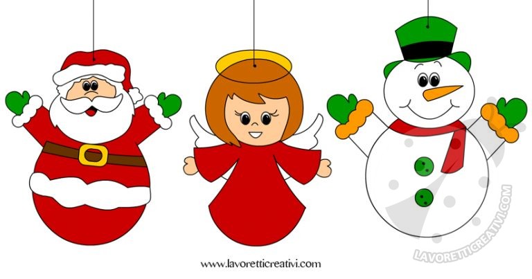 Decorazioni di Natale per bambini - Lavoretti Creativi