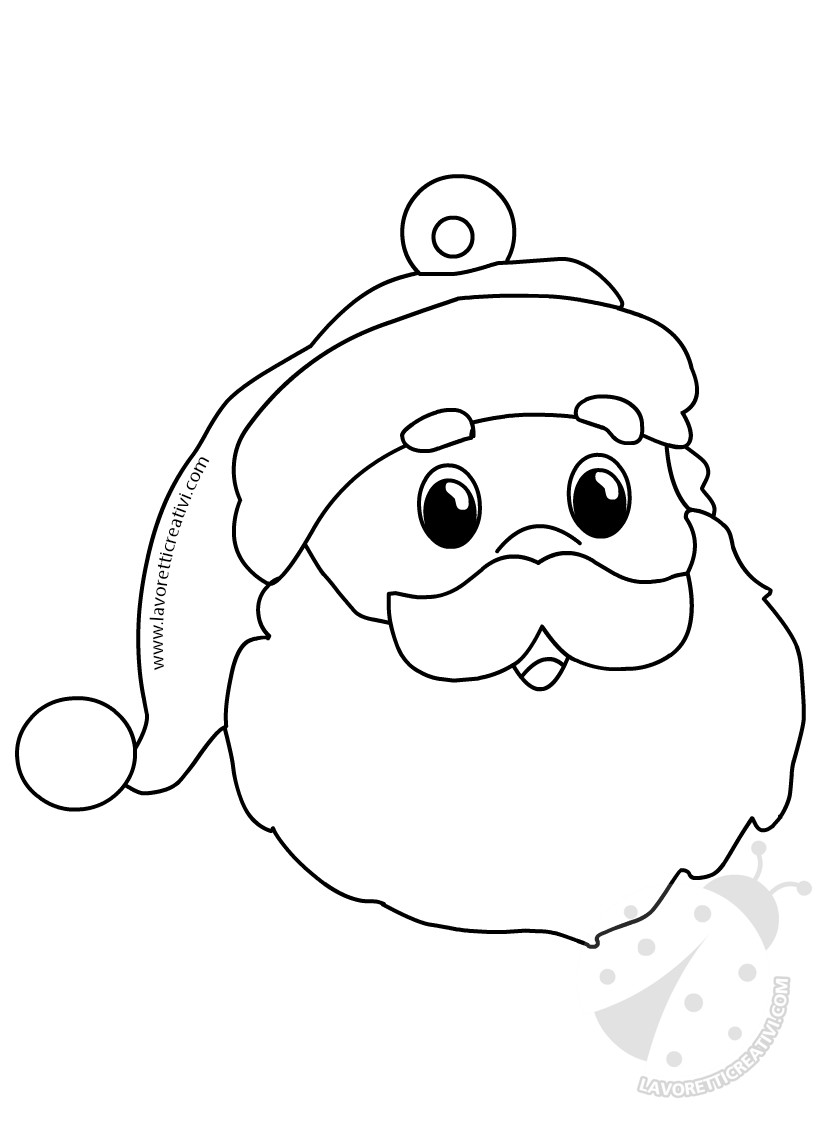 disegni bambini babbo natale