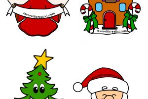 disegni natale colorati