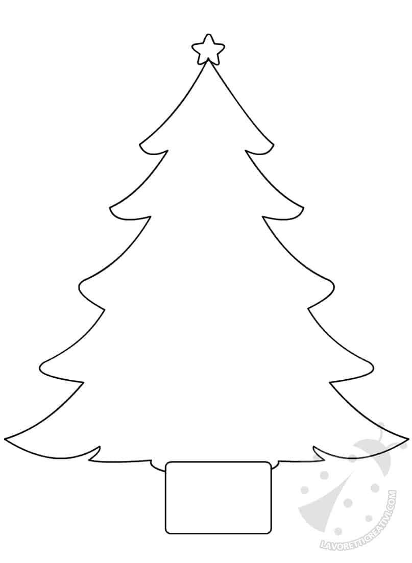 sagoma albero natale