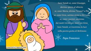 auguri natale frase papa francesco