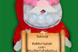 babbo natale bicchieri plastica2 1