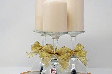 centrotavola natale candele