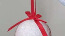 pallina natale neve glitter