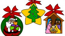 palline natale carta decorazioni 1