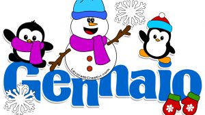 scritta gennaio mesi