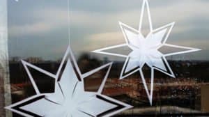 stella addobbi natale finestre1