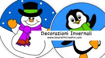 Decorazioni Inverno finestra 1