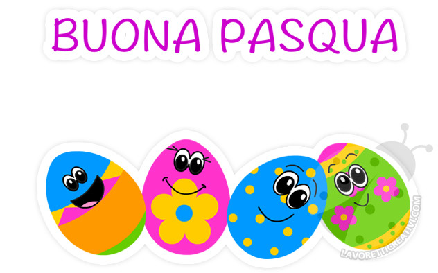 cartolina buona pasquetta