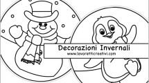 decorazioni inverno aula