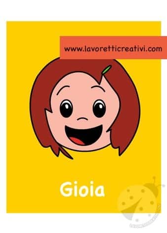 Le Emozioni Dei Bambini Schede Da Stampare Lavoretti Creativi