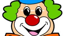 pagliaccio decorazioni carnevale