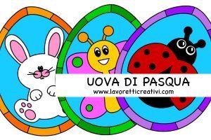 uova pasqua colorate