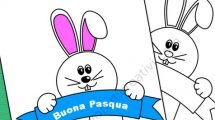 decorazione pasquale coniglio