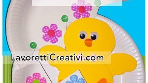 lavoretti pasqua pulcino uovo