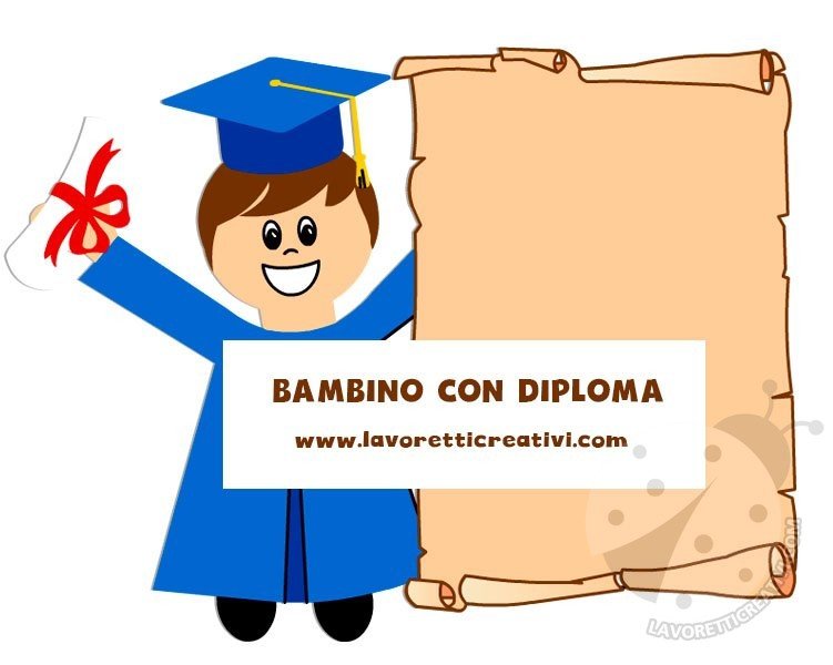 diploma bambino fine anno scolastico