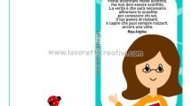 biglietto saluto classe quinta