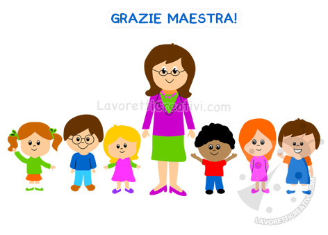 Maestra Con Gli Alunni Della Scuola Dell Infanzia Lavoretti Creativi