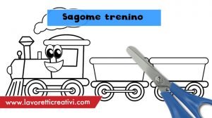 sagome trenino portanomi