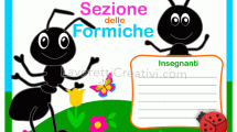 cartello aula formiche
