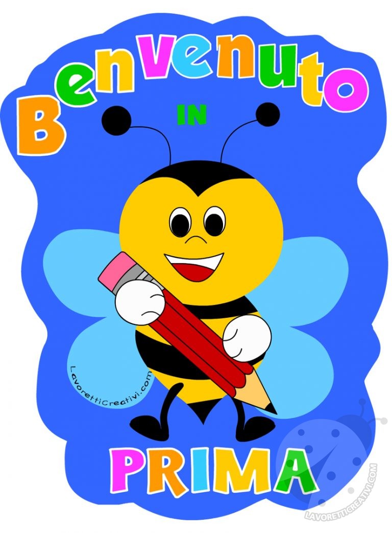 Striscione Benvenuto Wiooffen Per Classe, 179,8x89,9 Cm, Tessuto Colorato Con Scritta 'AWESOME THINGS START HERE', Per Scuole E Asili
