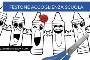 festone accoglienza colori