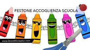 festone accoglienza colori cera