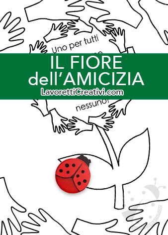 Fiore dell'amicizia per bambini