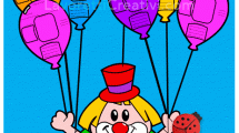 pagliaccio palloncini accoglienza
