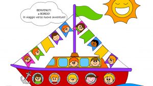 cartello benvenuti accoglienza infanzia
