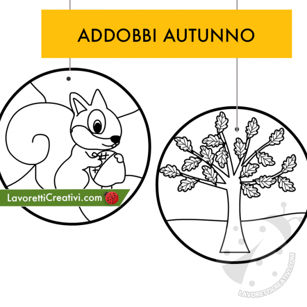 Addobbi autunnali aule scuola