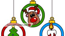 decorazioni natale da ritagliare