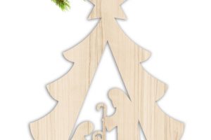 decorazioni natale legno