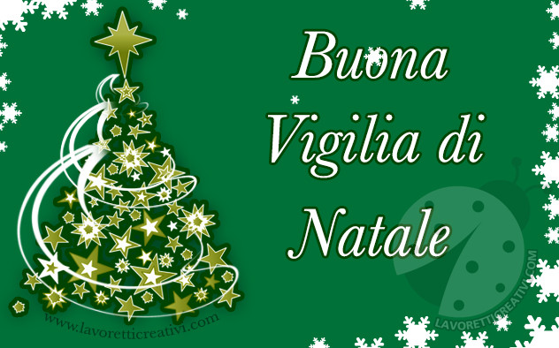 auguri vigilia natale