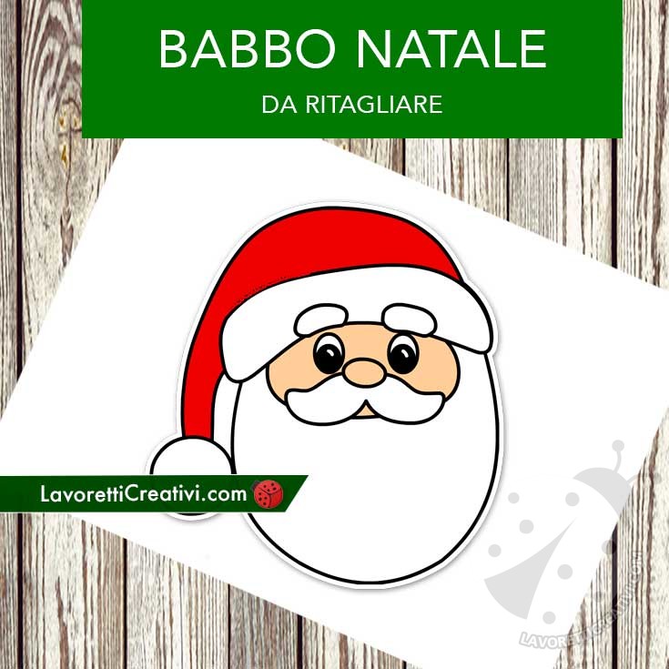 Babbo Natale X Bambini.Decorazione Con Babbo Natale Per Bambini Lavoretti Creativi