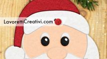 babbo natale lavoretti feltro