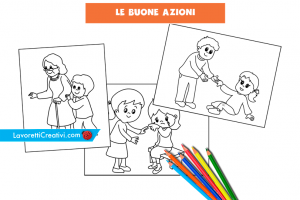 disegni buone azioni