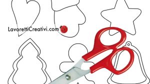 sagome lavoretti natale
