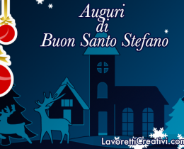 auguri santo stefano