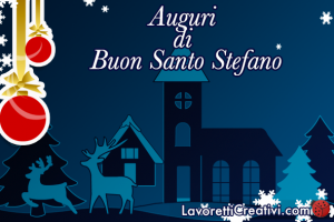 auguri santo stefano