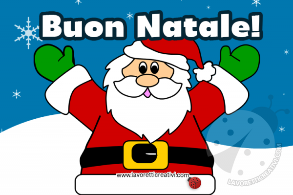 babbo natale auguri