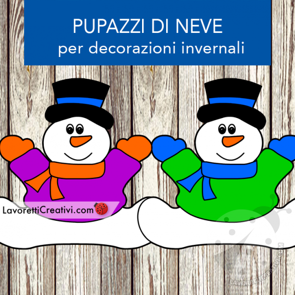 decorazioni scuola inverno