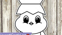 biglietto pulcino pasqua