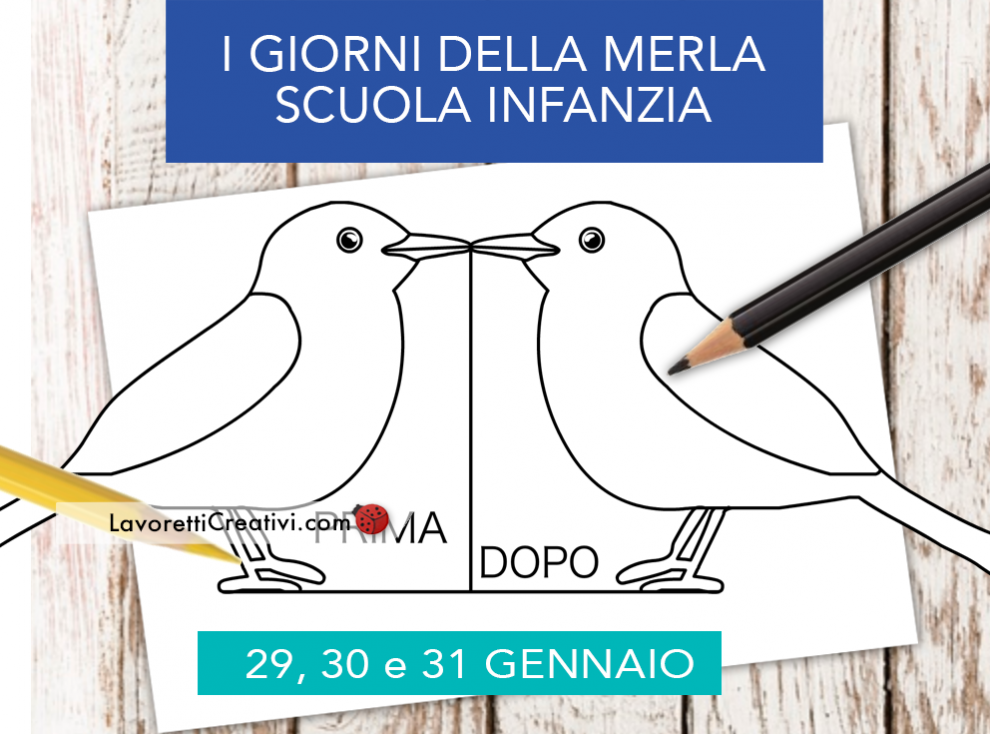 I giorni della merla Disegno da colorare Lavoretti Creativi I giorni della merla Disegno da colorare Lavoretti Creativi