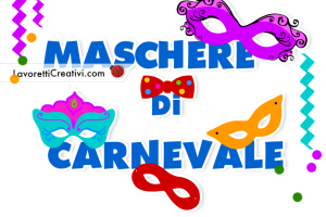 maschere carnevale scuola