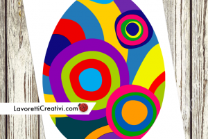 uovo pasqua stile Kandinsky