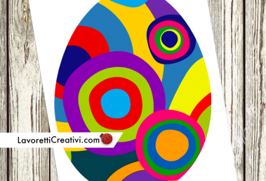 uovo pasqua stile Kandinsky