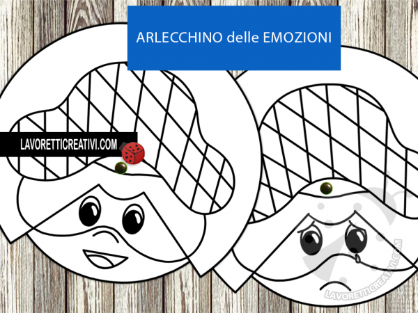 lavoretto arlecchino emozioni2