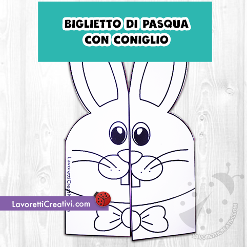 biglietti pasqua da colorare