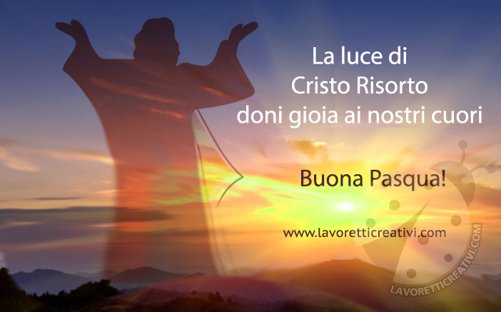 Immagini Religiosi Di Buona Pasqua Auguri di Buona Pasqua 2020 - Lavoretti Creativi